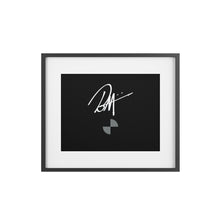 Load image into Gallery viewer, {BMA SIGNATURE} Framed Poster, Matte