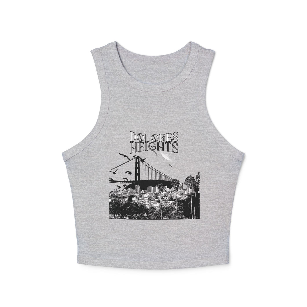 [DOLORES HEIGHTS] Rib Racer Tank Top