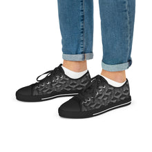Load image into Gallery viewer, [GEOMETRIC INDIGO] {CUSTOM BMA} Men's Low Top Sneakers
