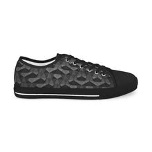 Load image into Gallery viewer, [GEOMETRIC INDIGO] {CUSTOM BMA} Men's Low Top Sneakers
