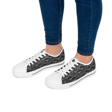 Load image into Gallery viewer, [GEOMETRIC INDIGO] {CUSTOM BMA} Women's Low Top Sneakers
