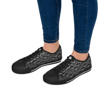 Load image into Gallery viewer, [GEOMETRIC INDIGO] {CUSTOM BMA} Women's Low Top Sneakers
