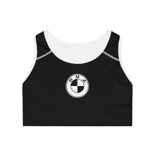 Load image into Gallery viewer, [BMA] BLACK Sports Bra (AOP)
