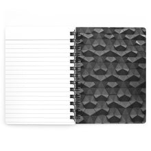 Load image into Gallery viewer, [GEOMETRIC INDIGO] Spiral Bound Journal

