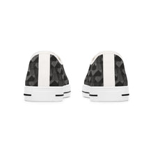 Load image into Gallery viewer, [GEOMETRIC INDIGO] {CUSTOM BMA} Women's Low Top Sneakers

