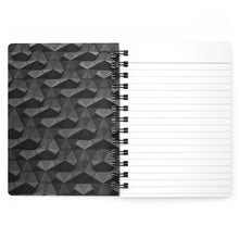 Load image into Gallery viewer, [GEOMETRIC INDIGO] Spiral Bound Journal

