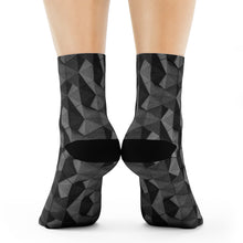 Load image into Gallery viewer, [GEOMETRIC INDIGO] Crew Socks
