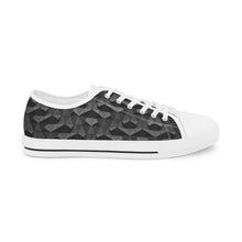 Load image into Gallery viewer, [GEOMETRIC INDIGO] {CUSTOM BMA} Men's Low Top Sneakers
