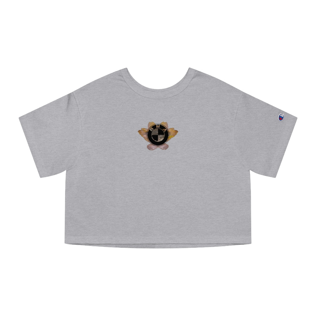 [BMA] {LOTUS POSITION} Champion Women's Heritage Cropped T-Shirt