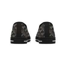 Load image into Gallery viewer, [GEOMETRIC INDIGO] {CUSTOM BMA} Women's Low Top Sneakers
