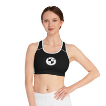 Load image into Gallery viewer, [BMA] BLACK Sports Bra (AOP)
