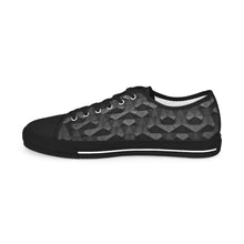 Load image into Gallery viewer, [GEOMETRIC INDIGO] {CUSTOM BMA} Men's Low Top Sneakers
