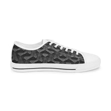 Load image into Gallery viewer, [GEOMETRIC INDIGO] {CUSTOM BMA} Men's Low Top Sneakers

