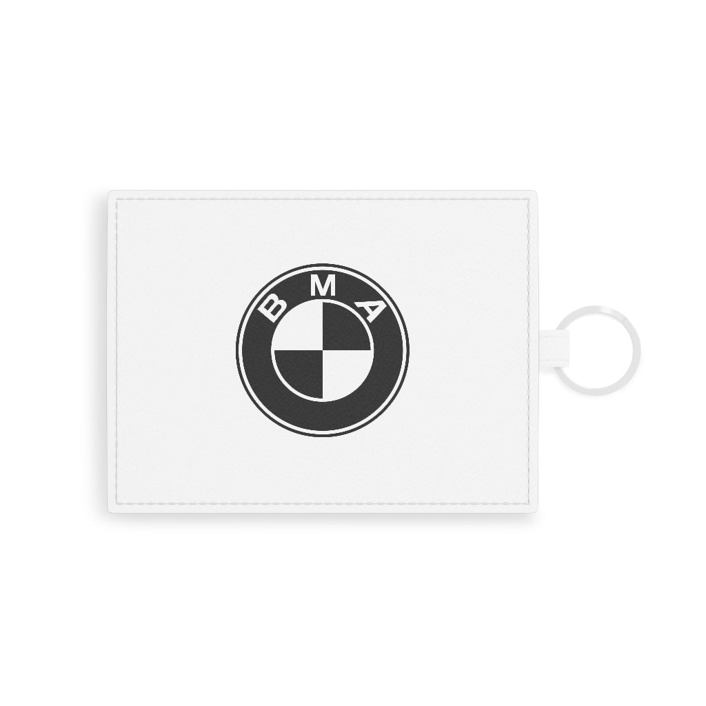 [BMA] Signature Logo~ Saffiano Leather Card Holder