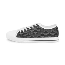 Load image into Gallery viewer, [GEOMETRIC INDIGO] {CUSTOM BMA} Men's Low Top Sneakers
