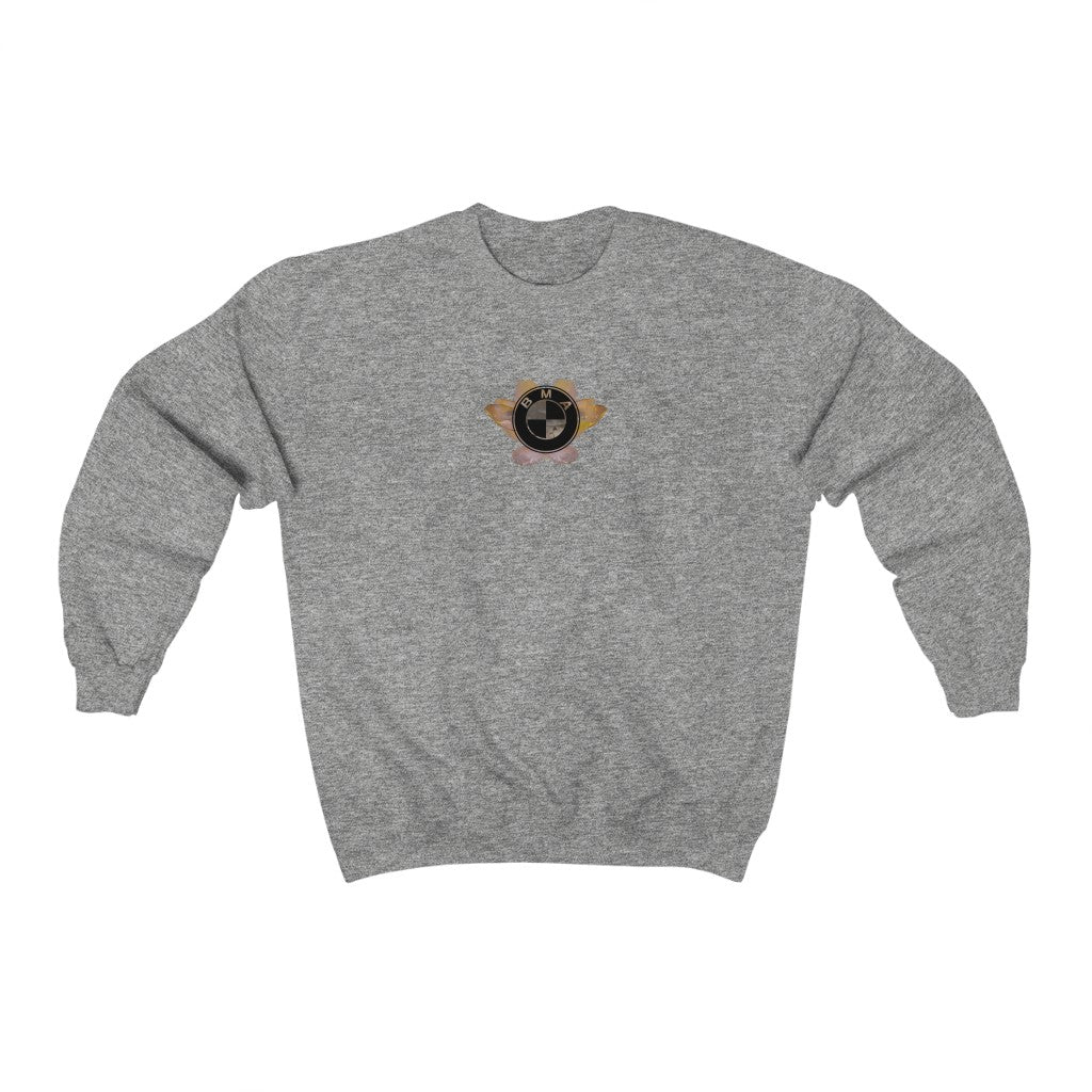 [BMA] {LOTUS POSITION} Unisex Heavy Blend™ Crewneck Sweatshirt