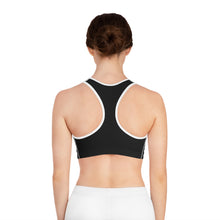 Load image into Gallery viewer, [BMA] BLACK Sports Bra (AOP)
